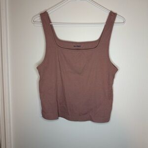 Old Navy Women's Tan Tank Top